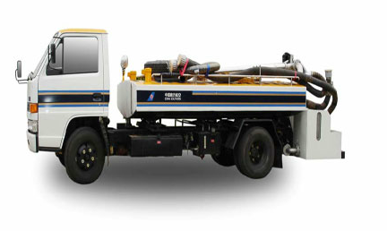 Camión de servicio de lavabos Isuzu 3900L con tanque de aguas residuales y tanque de agua limpia