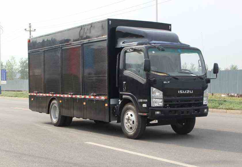 ISUZU ELF FTR FVR furgoneta con caja seca de aleación de aluminio/cuerpo de camión de aluminio/cuerpo de camión con apertura de alas de aluminio
