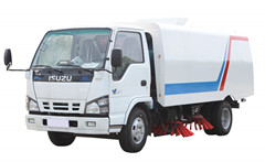 Imágenes detalladas del camión barrendero Isuzu