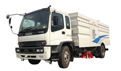 Camión limpiador barredora ISuzu FTR FVR trucks