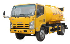 Camión de aguas residuales Isuzu camiones de succión por vacío