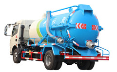 Camión cisterna de succión de aguas residuales al vacío de 7m3 marca Isuzu