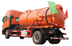 Camión cisterna de succión de aguas residuales al vacío 4x2 8m3 ISuzu