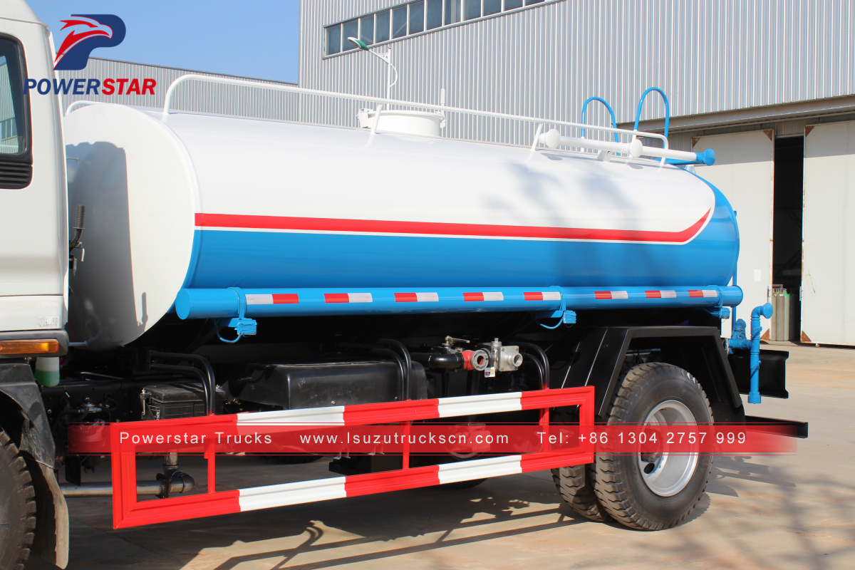 Camión cisterna de transporte de agua Isuzu, camión sray de agua FTR FVR de 12cbm de Filipinas a la venta