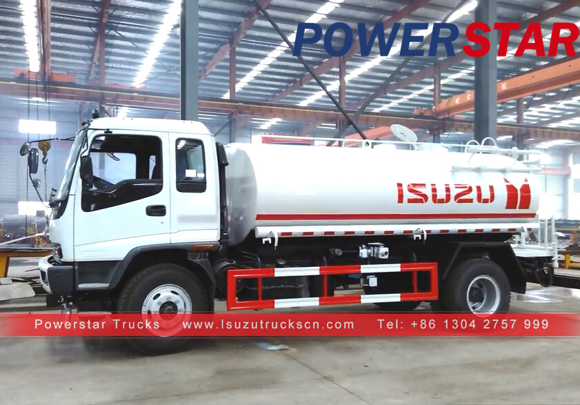 Camiones cisterna Isuzu para transporte de agua Armenia FVR a la venta