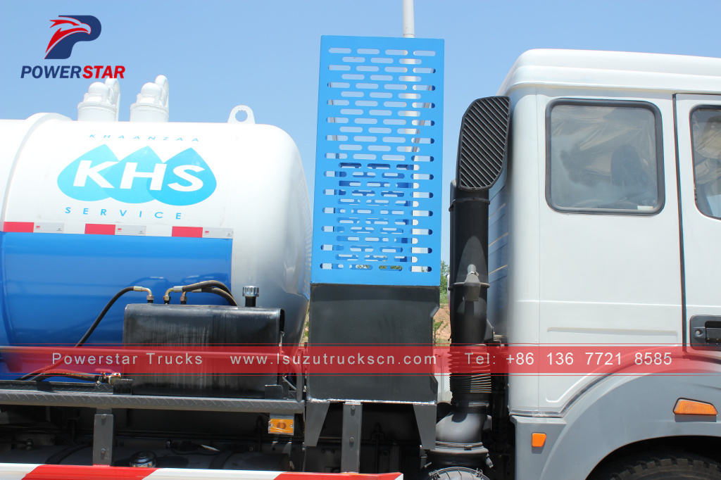 Camión aspirador de aguas residuales Monglia Beiben 10,000L a la venta