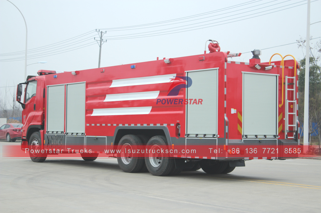 Rand nuevo camión de bomberos GIGA, camión de extinción de incendios de espuma de agua a la venta