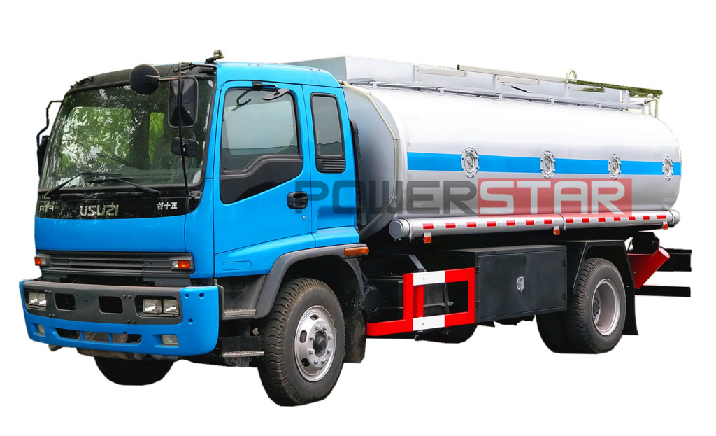 Camión cisterna de combustible Isuzu 16,000L con cisterna de petróleo de Filipinas a la venta
