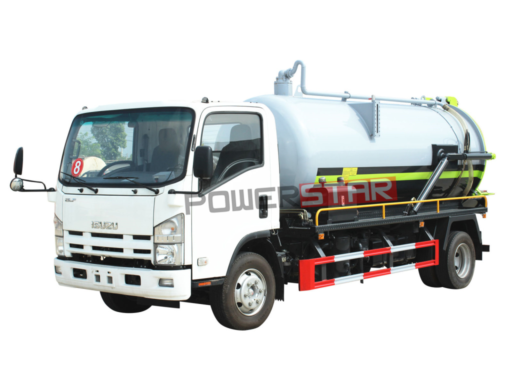ISUZU 700P Camiones aspiradores para limpieza de alcantarillado