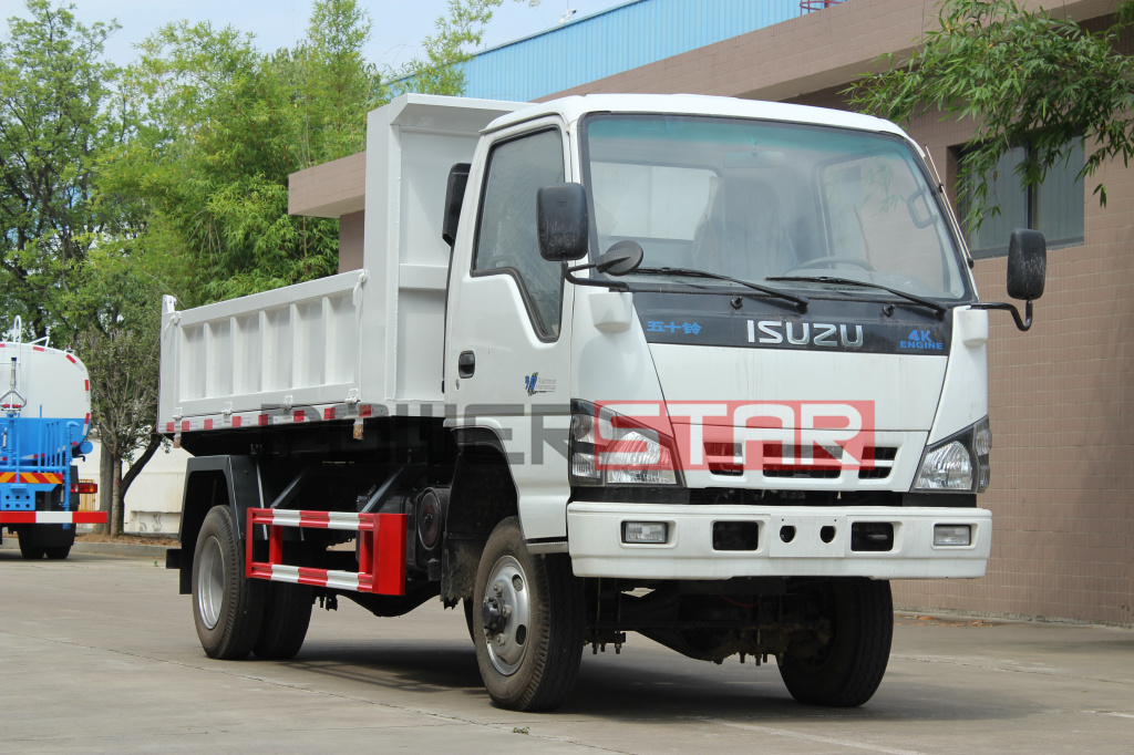 Polinesia francesa ISUZU NKR 600P 4x2 4x4 MINI camión volquete de carretera completa de 3 toneladas a 4 toneladas 5 toneladas