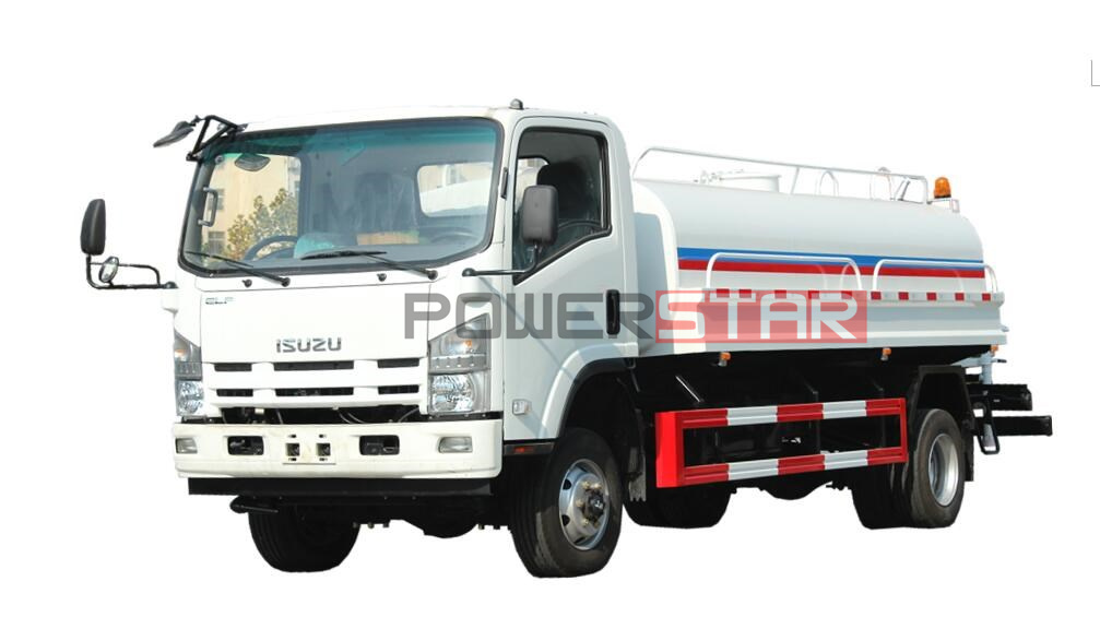Camiones potables de la regadera del camión del agua potable del ELF Isuzu 4WD 4X4