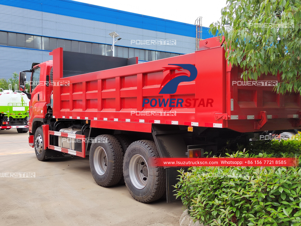 Japón Qingling GIGA VC61 10 ruedas 20 camiones volquete volquete de 30 toneladas a la venta