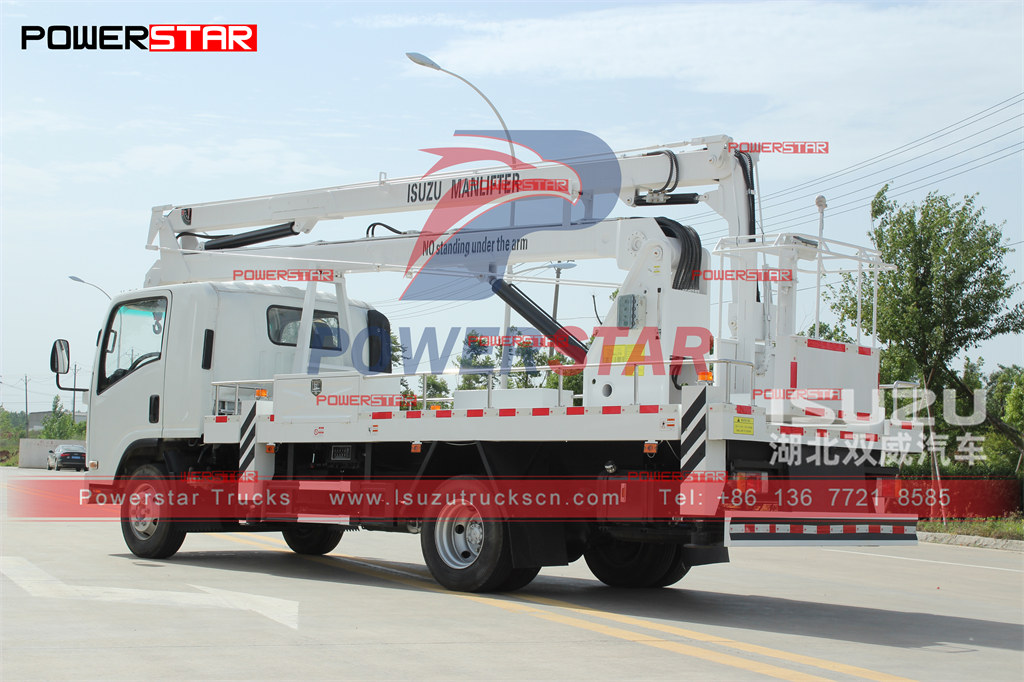 Camión plataforma de trabajo aéreo POWERSTAR isuzu 16m