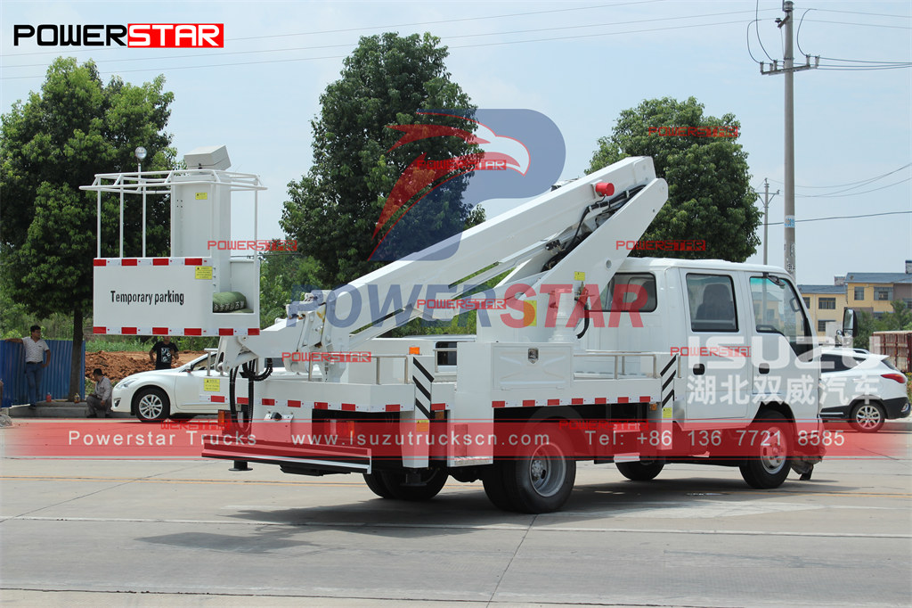 Manual del camión con plataforma aérea hidráulica POWERSTAR - Dubai