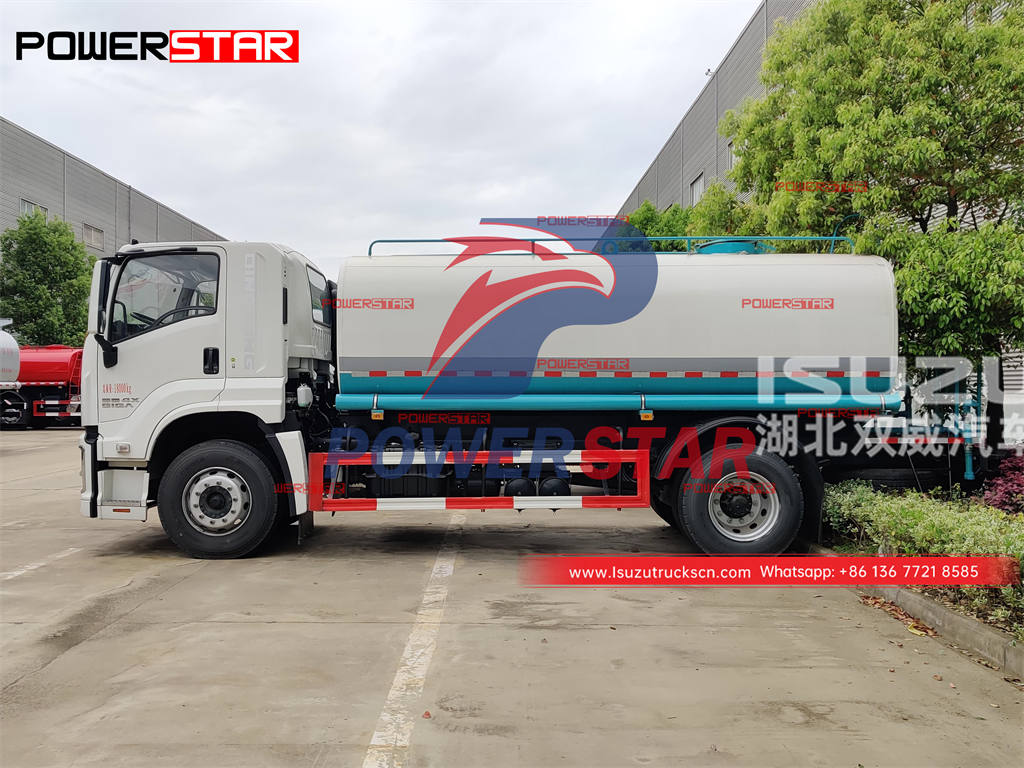 Camión cisterna de agua ISUZU GIGA 380HP personalizado a la venta
