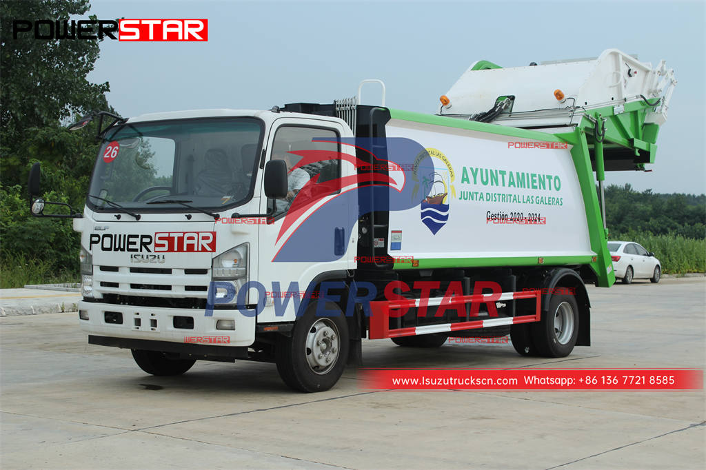 Camiones compactadores de basura ISUZU ELF 700P a la venta