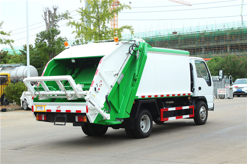camión compactador de basura isuzu de áfrica