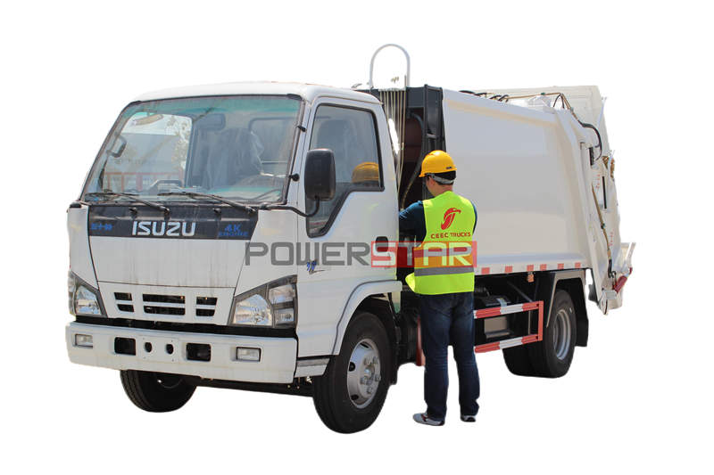 Camión compactador de basura Isuzu 600P