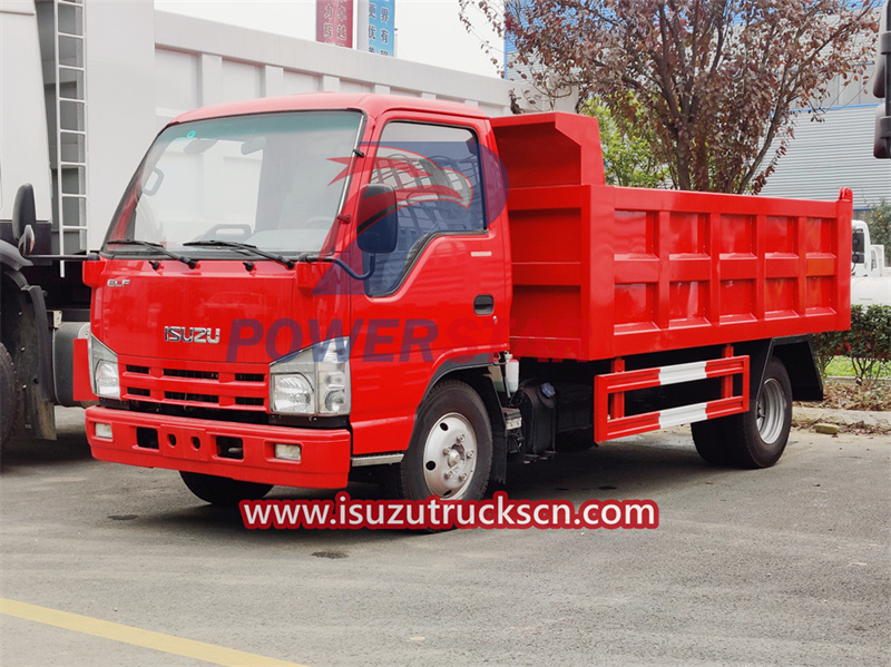 Mini camión volquete de carga pesada Isuzu