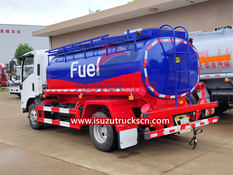 Camión cisterna de combustible móvil ISUZU NPR precio bajo