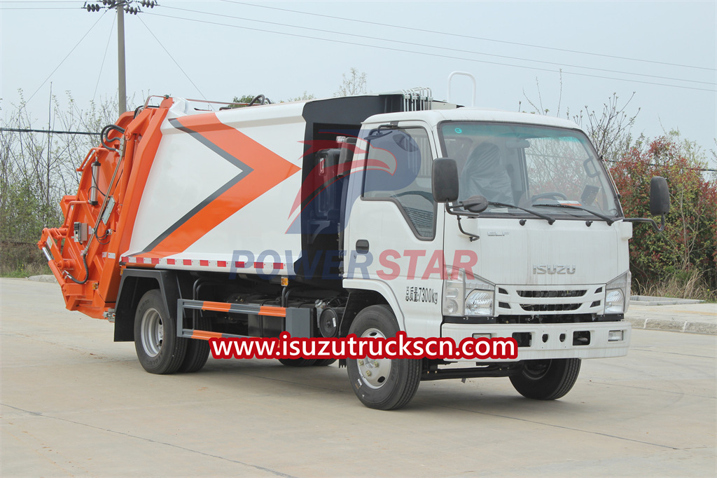 Vehículo compactador de basura ISUZU NKR a la venta
