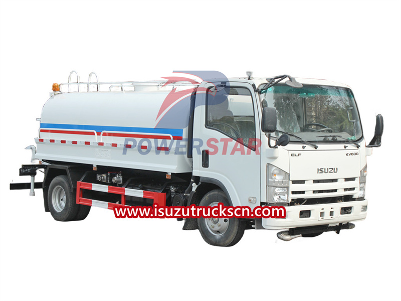 Camión de agua potable Isuzu 7000 litros.