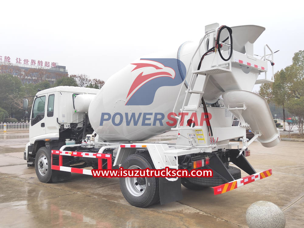 Camión mezclador de tránsito de concreto ISUZU FTR para Filipinas