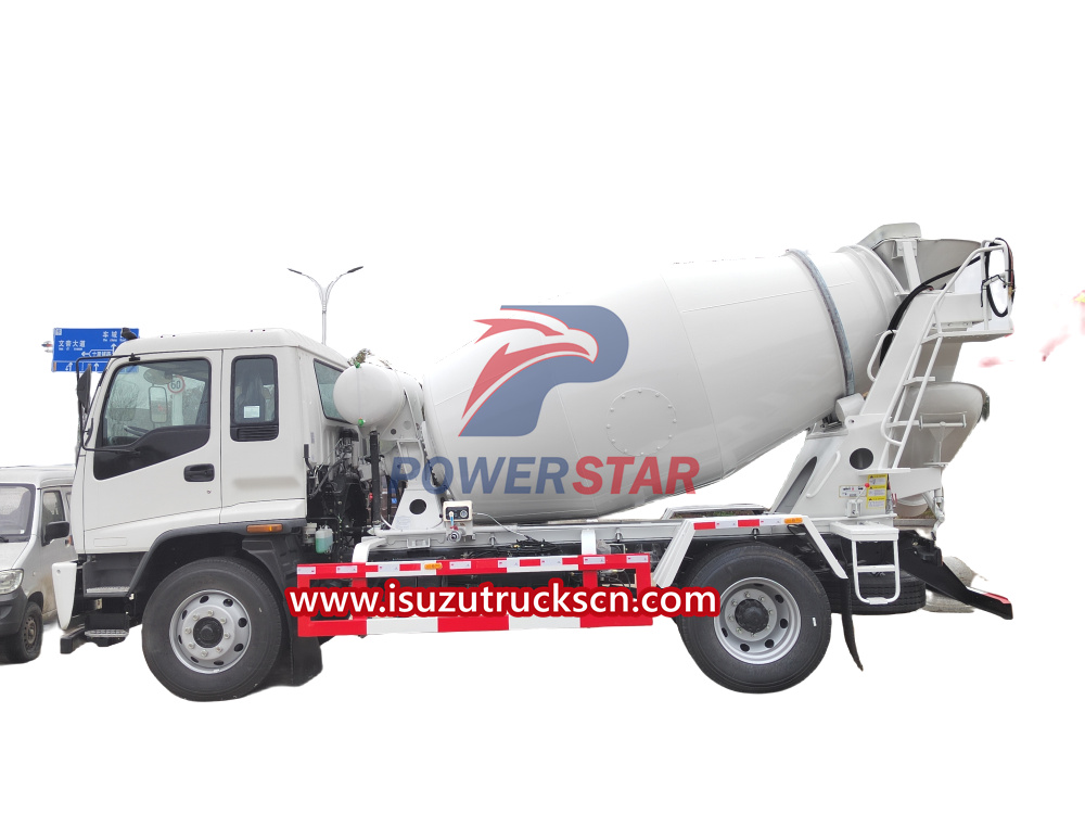 Camión mezclador de tránsito de concreto ISUZU FTR de Filipinas
