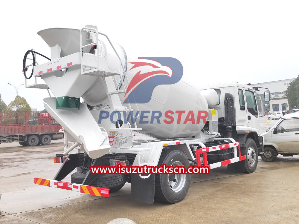 Camión mezclador de tránsito de concreto ISUZU FTR para Filipinas