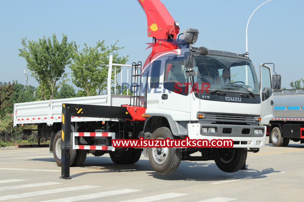 Camión grúa montado en pluma recta Palfinger SPS25000 Isuzu FTR