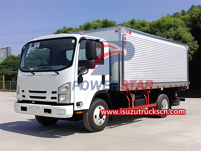 Camioneta furgoneta de aluminio Isuzu