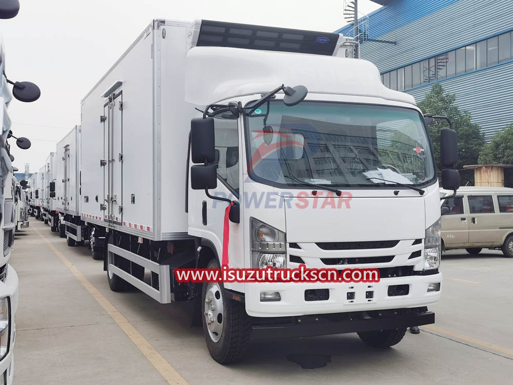 Camiones refrigerados para mariscos Isuzu de 10 toneladas