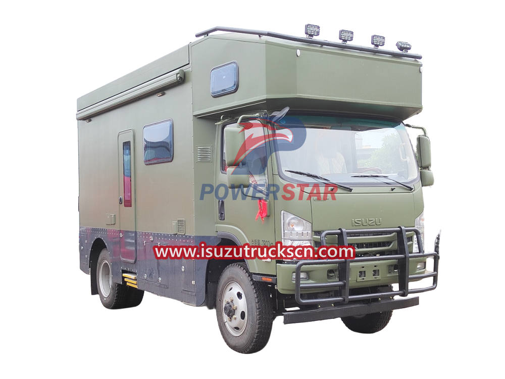 Isuzu Camper Truck Bed Camper RV Caravana con baño y cocina en venta