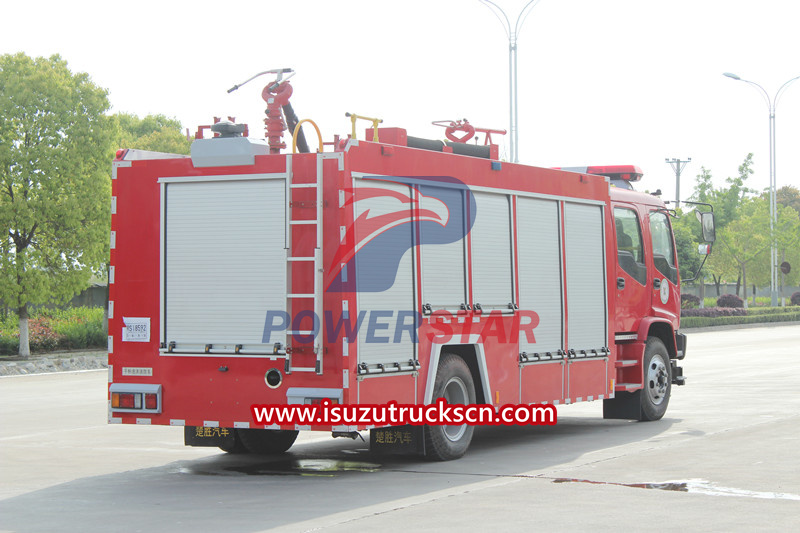Camión de bomberos ISUZU FVR
