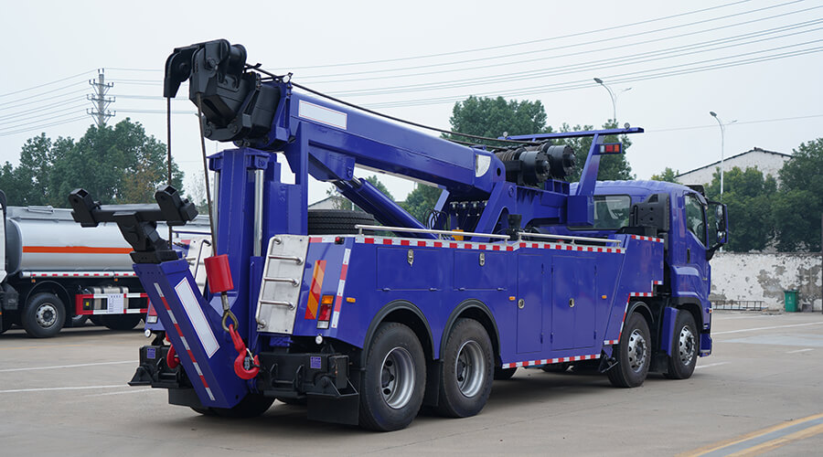 Camión de auxilio de recuperación de remolque Isuzu giga 30 de 40 toneladas