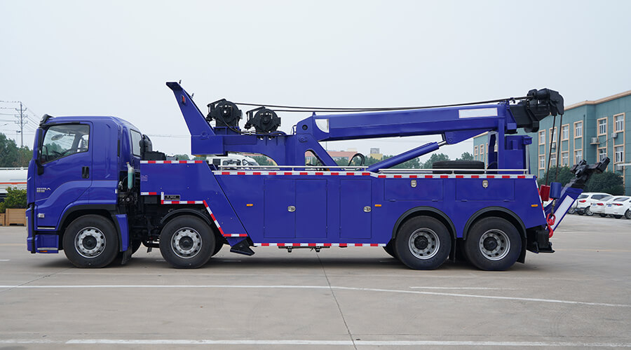 Camión de auxilio de recuperación de remolque Isuzu giga 30 de 40 toneladas