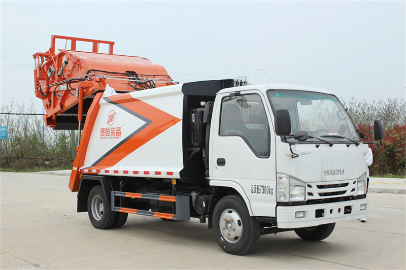 Camión compactador de basura Isuzu NKR