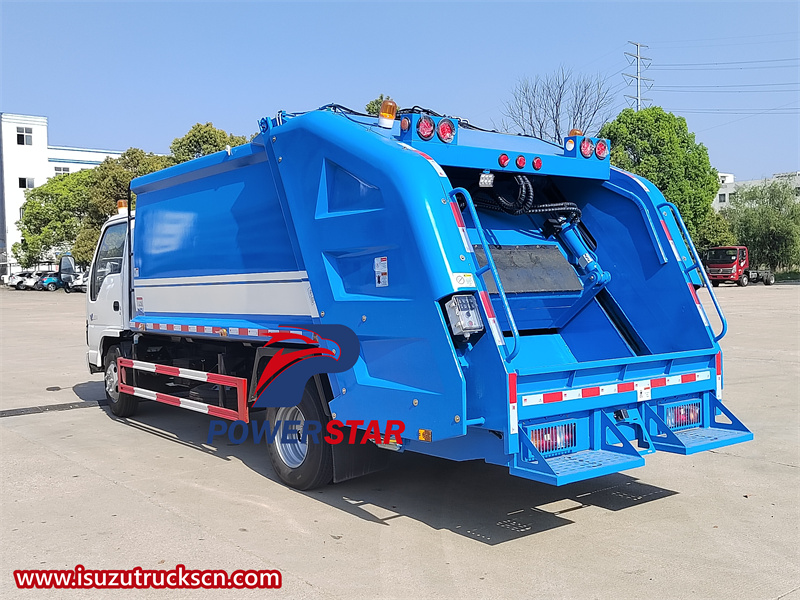 Camión recolector de basura isuzu NKR