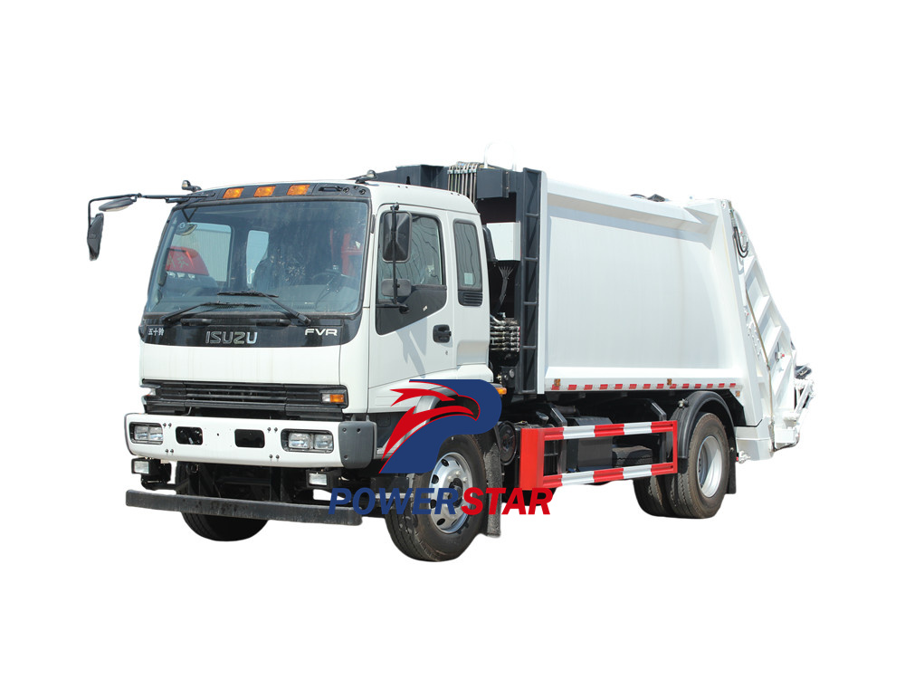 camión de eliminación de residuos isuzu 14cbm