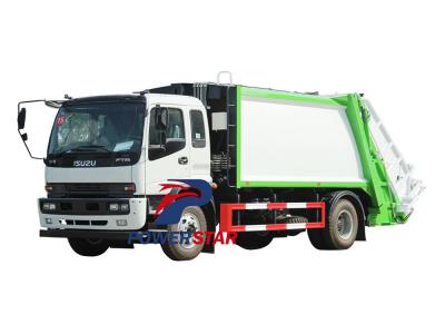 Algeria Isuzu FTR garbage compactor truck - Camiones PowerStar
    