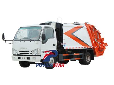 Isuzu 100P 6cbm rear loader refuse truck - Camiones PowerStar
    