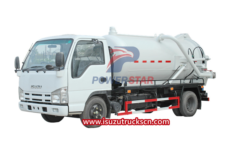 Cómo realizar el mantenimiento del camión de limpieza de aguas residuales isuzu 100P
    