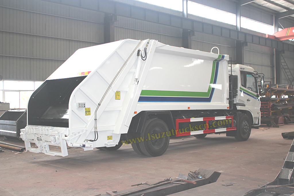 ¿Cómo construir un camión compactador de basura con carga trasera FVR Isuzu de 10 toneladas?
    