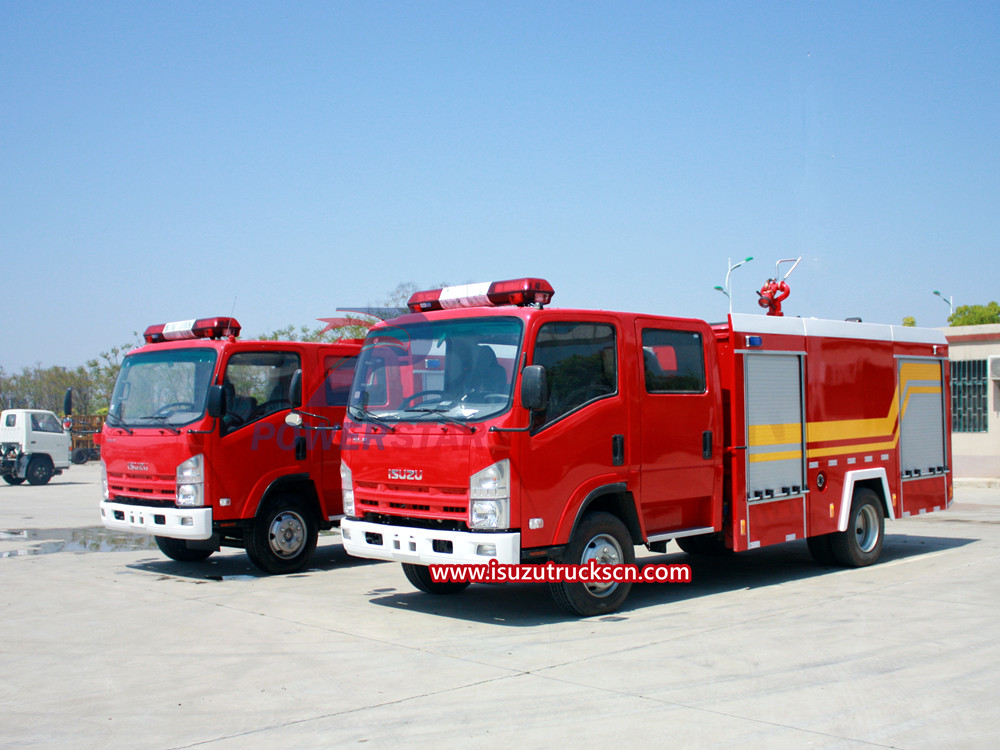 La estructura, función y uso del camión de bomberos ISUZU
    