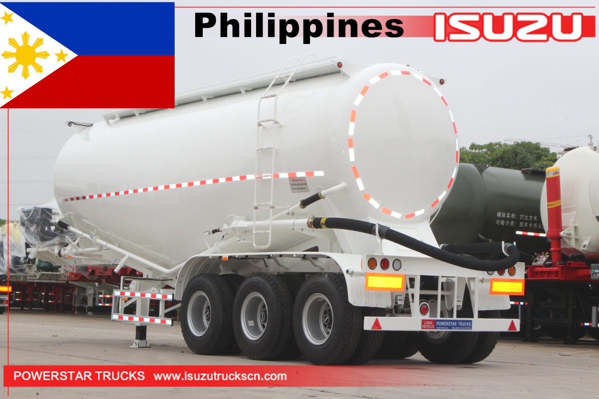 Filipinas - 12 unidades de semirremolque de cemento a granel de 35 cbm
    