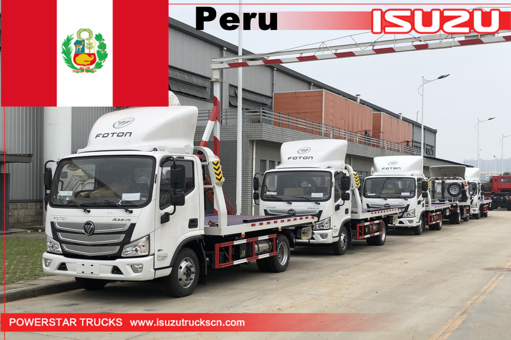 Perú - Camión Grúa FOTON de 5 unidades
    