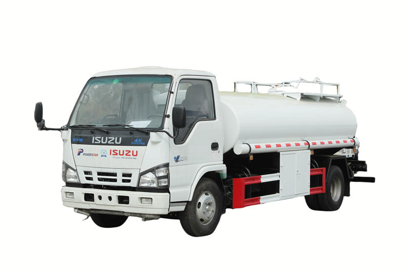 Prueba para camión cisterna de agua de acero inoxidable de calidad alimentaria ISUZU 5000L
    