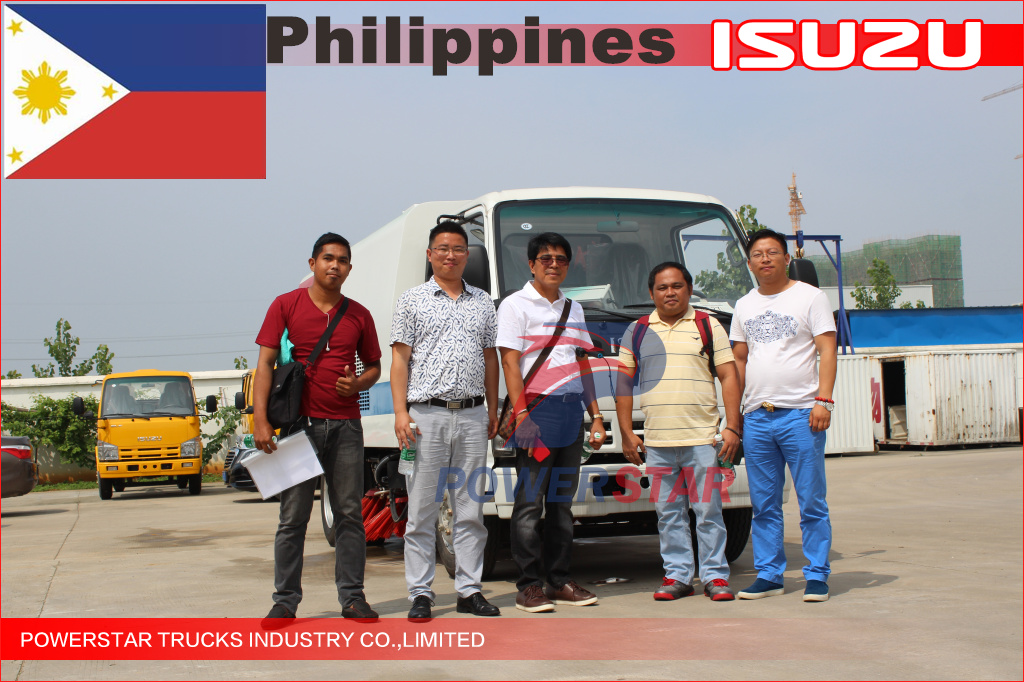 Barredora de carreteras Isuzu de 5cbm de Filipinas
    