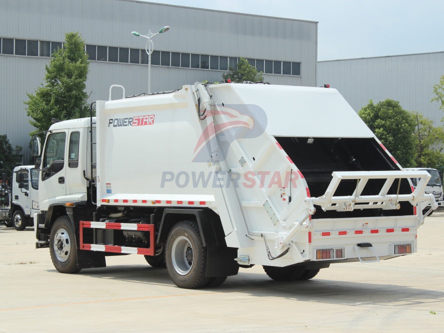 Aplicación del sistema de control CAN bus en camiones compactadores de basura Isuzu
    