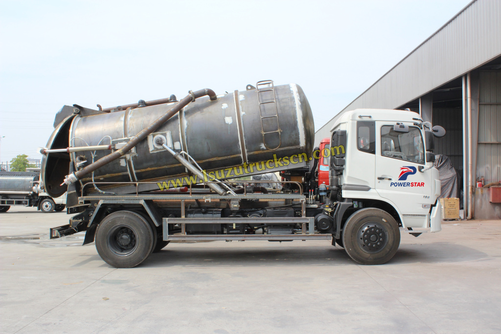 La mejor fábrica de camiones de aguas residuales al vacío de China, camión Powerstar
    